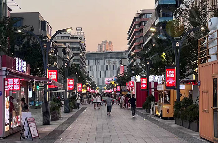 智慧路燈,LED燈桿屏